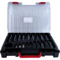 Sada spirálových vrtáků DIN338 HSS broušená typ N, 170 ks 1-10,0 mm • Vtools.cz