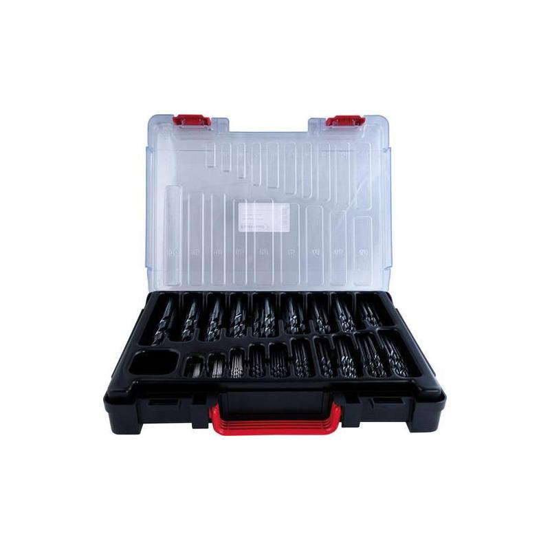 Sada spirálových vrtáků DIN338 HSS broušená typ N, 170 ks 1-10,0 mm • Vtools.cz