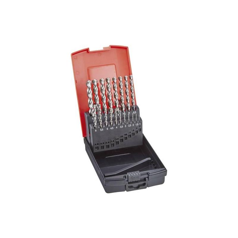 Sada spirálových vrtáků D338TF HSSE 1.0-10 (0.5 stg) 19 ks • Vtools.cz