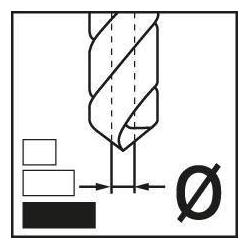 Vrták spirálový s válcovou stopkou 7.4 D338 INOX HSSE TiAlN Format GT • Vtools.cz