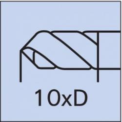 Vrták spirálový DIN 341 - N MK HSS 16,00 mm broušený Format • Vtools.cz
