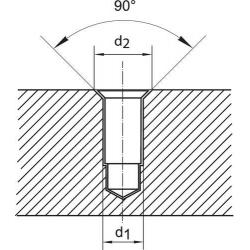 Vícefázový vrták DIN 8378 HSS M 10 90 stupňů Format • Vtools.cz
