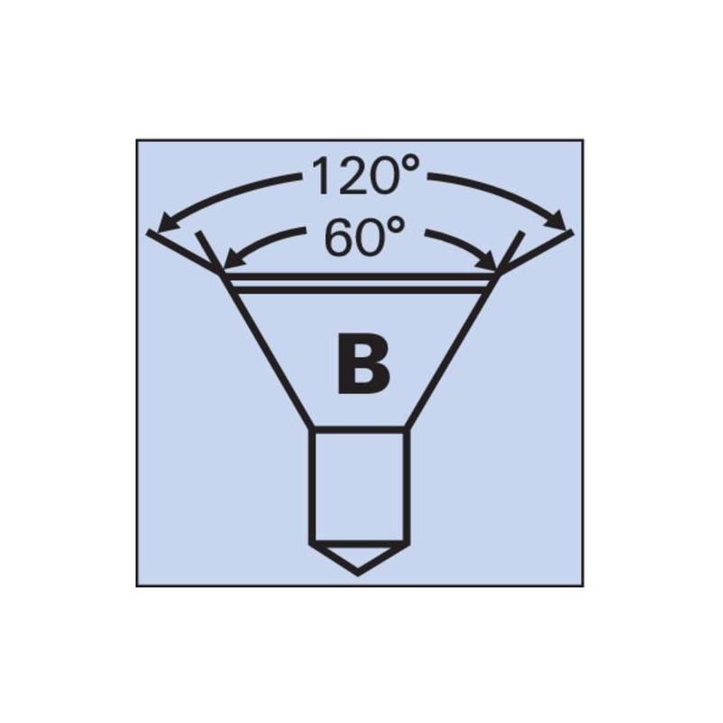 Středicí vrták D333 - B 120 stupňů HSS 1,60 mm broušený Format • Vtools.cz