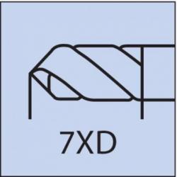 Vrták monolitní tvrdokovový 6537HA FIRE 7xd 5,40 mm FIRE IK Gühring • Vtools.cz