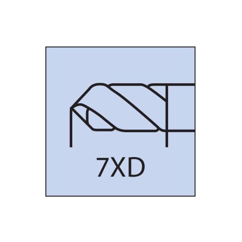 Vrták monolitní tvrdokovový 6537HE FIRE 7xd 4,10 mm FIRE IK Gühring • Vtools.cz