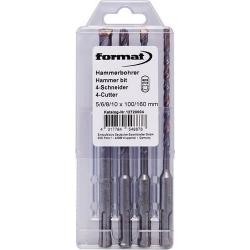 Format Sada vrtáků SDS-plus 4 frézy 7 ks 5/6/8/10/12 mm • Vtools.cz