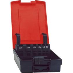 Plastová kazeta prázdná 6,3-25,0 mm Format • Vtools.cz