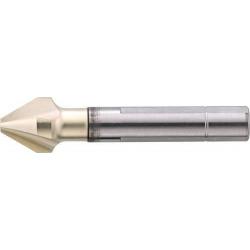 Format GT Záhlubník HSSE DIN334 16,0 mm 60 stupňů, tvar C, 3 plochá stopka • Vtools.cz