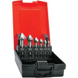 Sada Kuželový záhlubník HSS 75 stupňů 6,3-25,0 mm Format • Vtools.cz