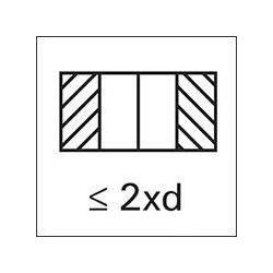 Závitník strojní DIN374 HSSE černěný typ tvar B, vap. M8x1,00 6H INOX Format GT • Vtools.cz