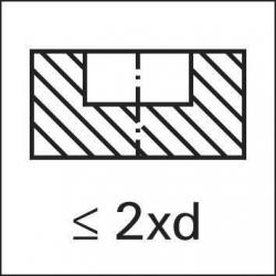 Závitník strojní HSSE vap D371 UNI M4 6H Format GT • Vtools.cz