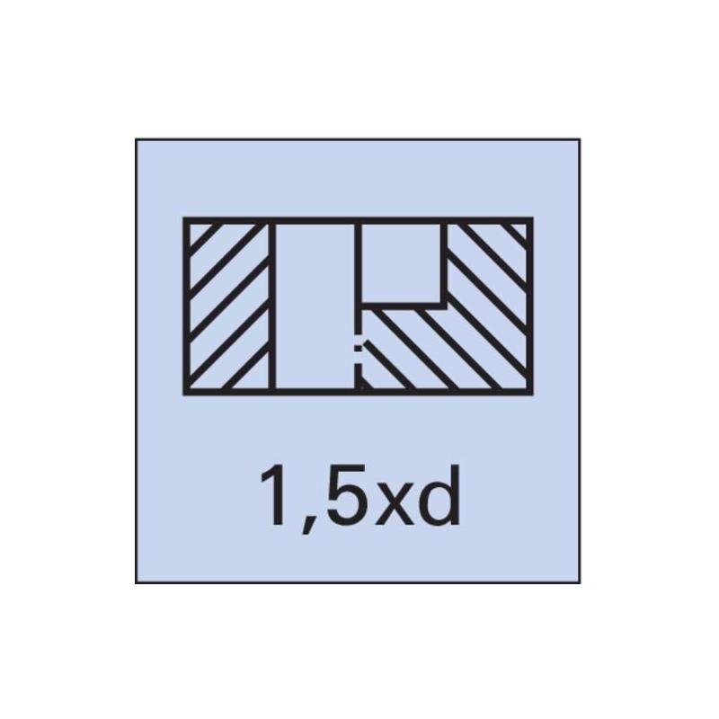 Závitová fréza na trubkový závit DTMC SP z tvrdokovu pro vnitřní závity TiCN M10 HA/IK.R 1,5xd Gühring • Vtools.cz
