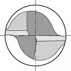 Fréza drážkovací z tvrdokovu Format GT 12,0 mm Z2 HA TA-C • Vtools.cz