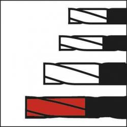 Fréza monolitní z tvrdokovu Format GT 8,0 mm Z3 dlouhá HB TA-C • Vtools.cz