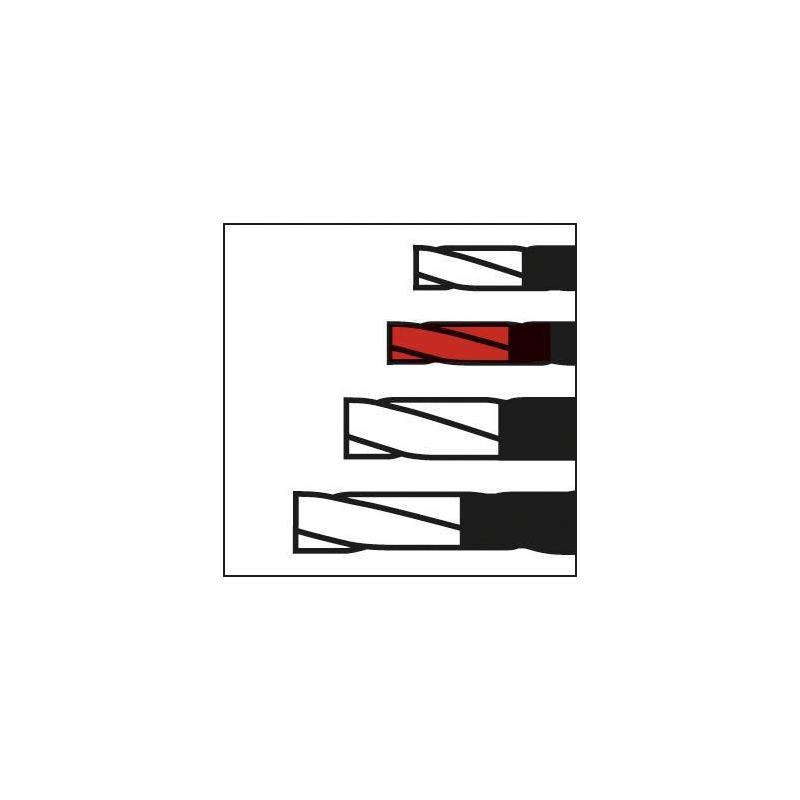 Fréza monolitní z tvrdokovu Format GT 8,0 mm Z3 HA TA-C • Vtools.cz