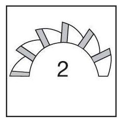 Fréza toroidní monolitní z tvrdokovu Format GT 4/0,3 mm Z2 medium HA TA-C • Vtools.cz