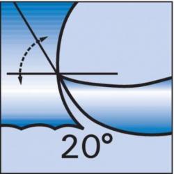 Fréza čelní stopková D1880 HSSE 40 x 32 W Format • Vtools.cz