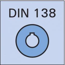 Fréza půlkruhová vydutá nástrčná D855 HSS 100 x 36 mm R 10 Format • Vtools.cz