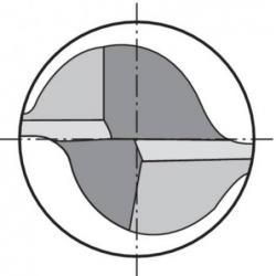 Fréza drážkovací HSSE WN extra dlouhá 10,00 mm Format • Vtools.cz