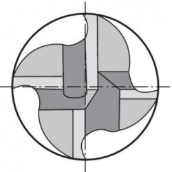 Fréza monolitní tvrdokovová-PM D844K TiALN 1,00 mm Format • Vtools.cz