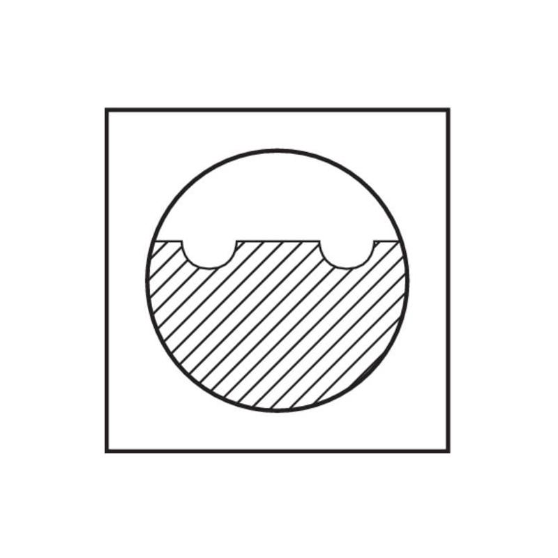 Fréza monolitní tvrdokovová Fire 6527 16,0 mm Z4 NF Gühring • Vtools.cz