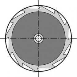 Drážkovací fréza D850D K HSSCo5 32,5x10,0 mm Format • Vtools.cz