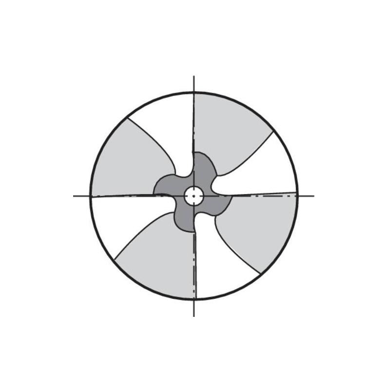 Konkávní fréza D6518 - B HSSE 2,5 mm Format • Vtools.cz