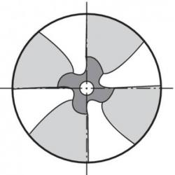 Konkávní fréza D6518 - B HSSE 6,0 mm Format • Vtools.cz