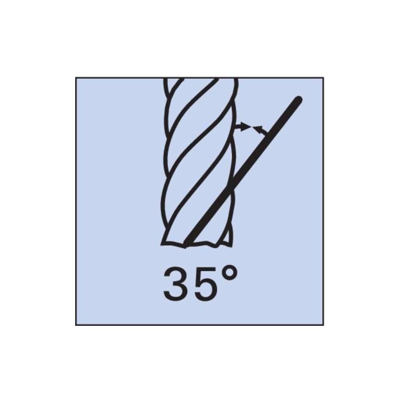 Fréza monolitní tvrdokovová D6527K WN TiAlN 5,0 mm D6 mm HB Z4 Format • Vtools.cz