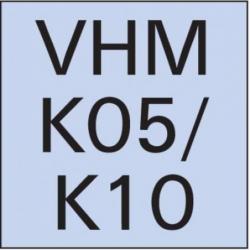 Fréza monolitní tvrdokovová WN TiALN 8,0/2,0 mm Z 2 L Gühring • Vtools.cz