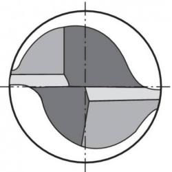 Fréza multifunkční VHM 4,0 mm 60G Format • Vtools.cz