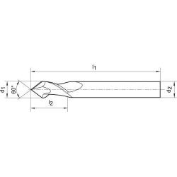 Fréza multifunkční VHM 16,0 mm 60G Format • Vtools.cz