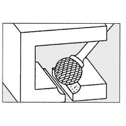Fréza technická tvrdokovová KUD1009 C 6 mm 10x 9,0 mm Format • Vtools.cz