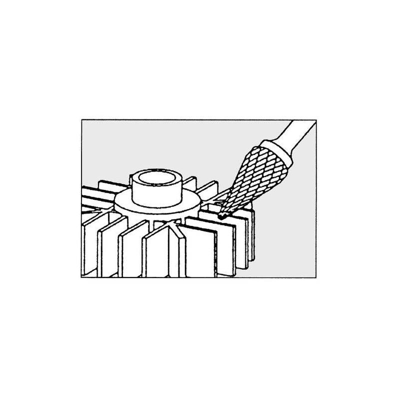Fréza technická tvrdokovová SKM 1225 5 6 mm 12x25 mm Rüggeberg • Vtools.cz