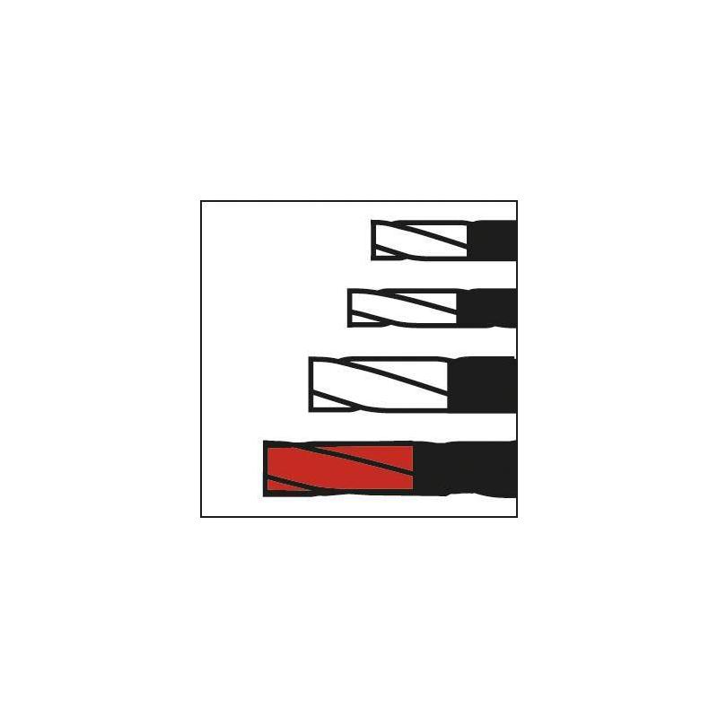 VHM fréza HB TiAlN 8 ER 0,5 Format GT • Vtools.cz