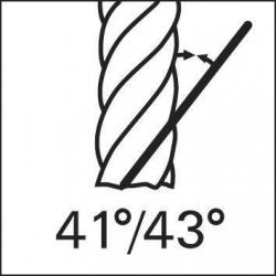 Fréza monolitní tvrdokovová CAM UNI HPC LOTUS 3 mm,Z4,HA,Format Ex • Vtools.cz