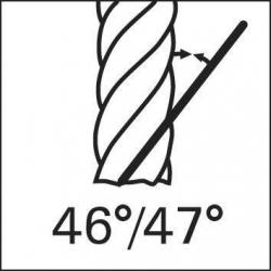 Fréza monolitní tvrdokovová CAM DTC LOTUS 16 mm Z5 SafeLock  Format Ex • Vtools.cz