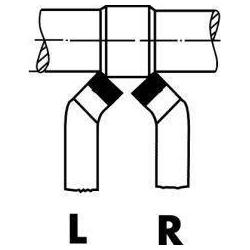 Soustružnický polotovar WILKE tvrdokov DIN4972 pravé 32x32x170 mm P25/30 • Vtools.cz