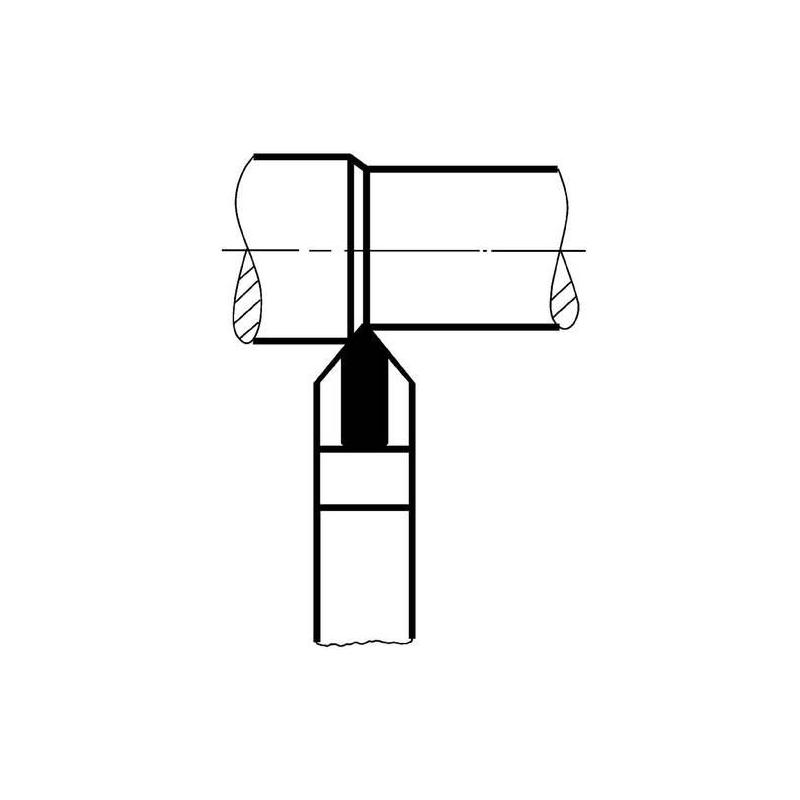 Soustružnický polotovar WILKE tvrdokov DIN4975 16x10x110 mm P25/30 • Vtools.cz