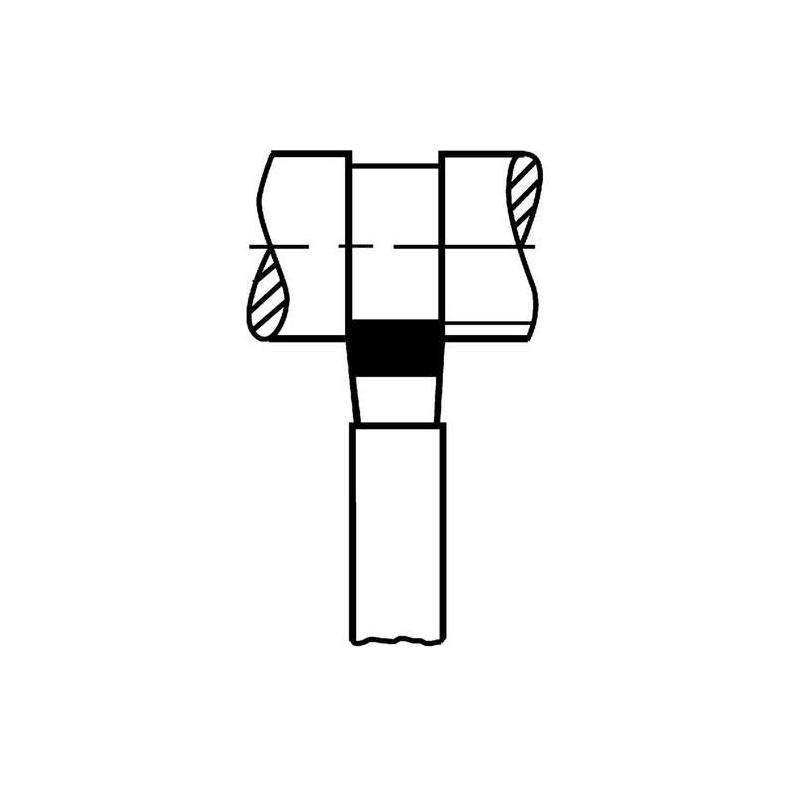 Soustružnický polotovar WILKE tvrdokov DIN4976 10x10x 90 mm P25/30 • Vtools.cz