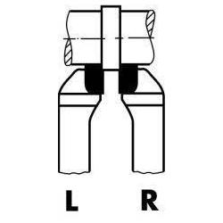 Soustružnický polotovar WILKE tvrdokov DIN4980 pravé 25x25x140 mm P25/30 • Vtools.cz