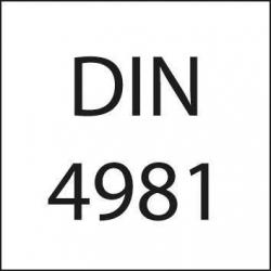 Soustružnický polotovar WILKE tvrdokov DIN4981 levé 25x16x140 mm P25/30 • Vtools.cz