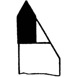 Soustružnický polotovar WILKE tvrdokov DIN282 pravé, 12x12x110 mm P25/30 • Vtools.cz