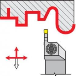 Držák upichovacích zapichovacích destiček vnější GFIR 2020 K 04 • Vtools.cz
