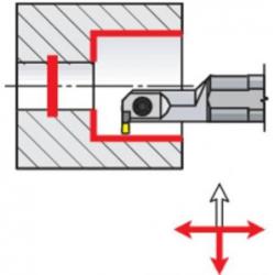 Držák upichovacích zapichovacích destiček vnitřní A25S-GGFR 0413 • Vtools.cz