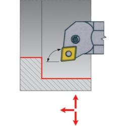 Držák s vnitřním chlazením pro vyměnitelné břitové destičky 95 Grad m.IK. A32S PCLNL 12 • Vtools.cz