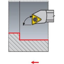 Držák s vnitřním chlazením pro vyměnitelné břitové destičky 90 Grad m.IK. A25S STFCR 16 • Vtools.cz