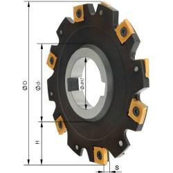 Kotoučová fréza bez nákružku D  80 x 4 mm  Z  8 • Vtools.cz
