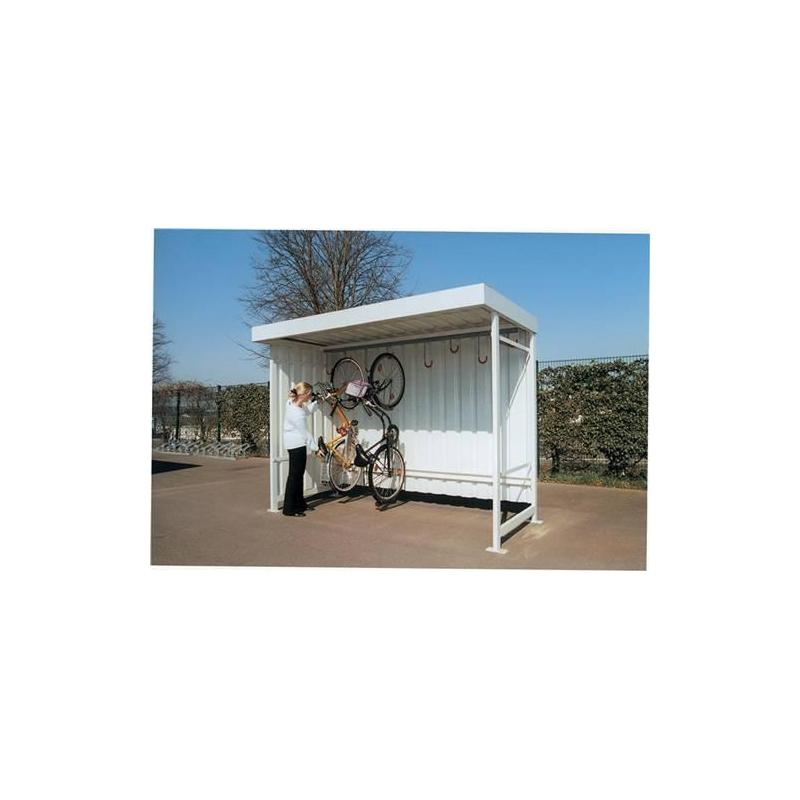 Přístřešek Lipsko jednostranná boční stěna plechová • Vtools.cz