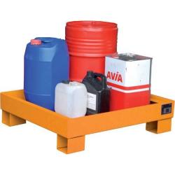 BAUER Odpadní vana bez mřížky AW 60-1, 800x500x290, oranžová • Vtools.cz